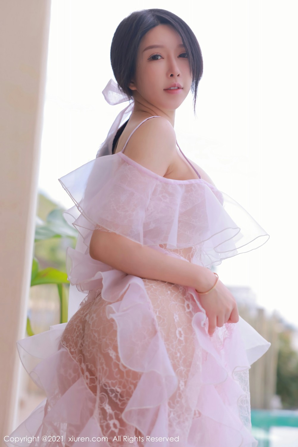 [XiuRen秀人网] 2021.12.29 No.4401 玉兔miki 透明长裙 [54+1P]-第3张图片-宅男套图吧