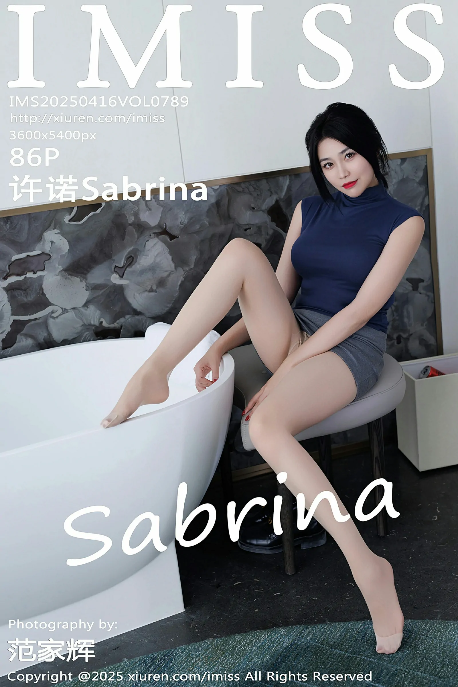 [IMISS爱蜜社] 2025.04.16 VOL.789 许诺Sabrina [86+1P]